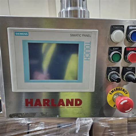 Harland Sirius Mk Single Head Wrap Around Labeller Process