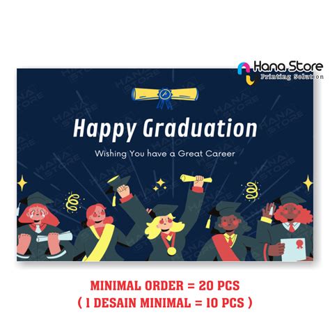 Jual Greeting Card Promo Graduation Gift Card Kartu Ucapan Wisuda