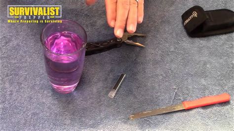 Survival Kit Potassium Permanganate For Water Wounds And Fire Starting Youtube