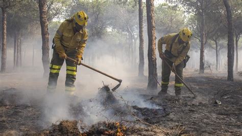 Controlado El Incendio Forestal De Doñana Pendiente Ahora De La