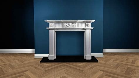 Adams White Marble Buckley Fireplaces