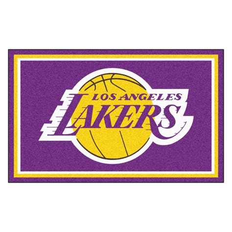 Fanmats® 20431 Los Angeles Lakers 48 X 72 Nylon Face Ultra Plush