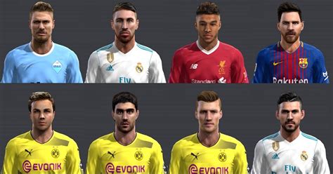 Pes Mega Facepack V By Rgr Facemaker Pes Moder