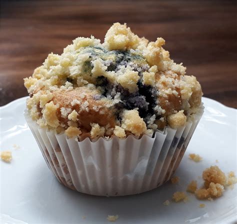 Heidelbeer Muffins mit Streuseln 12 Stück