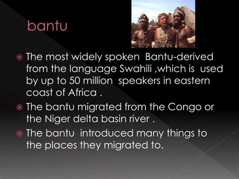 PPT Arabs Bantu Swahili And Ashanti PowerPoint Presentation ID