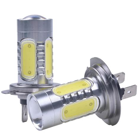 H7 LED 7.5w Xenon COB LED Bulb For Hyundai On High Beam DRL Light Car ...