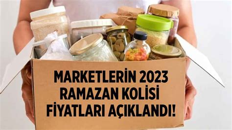 Marketlerin Ramazan paketleri açıklanıyor Migros ve ŞOK Market Ramazan