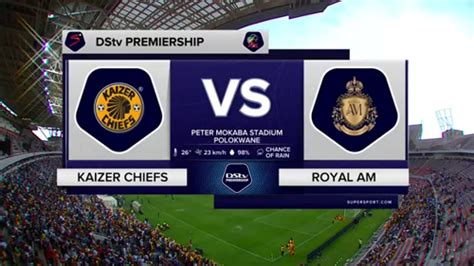 Dstv Premiership Kaizer Chiefs V Royal Am Extended Highlights