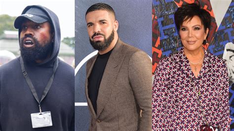 Kanye West Claims Drake And Kris Jenner Had Sex Hollywood Life