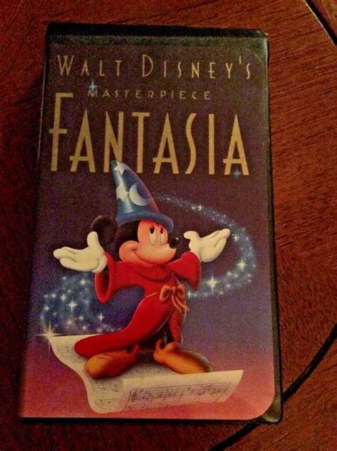 Rare Chef D Uvre En Valte Disney Fantasia Sur Bande Vhs Eur