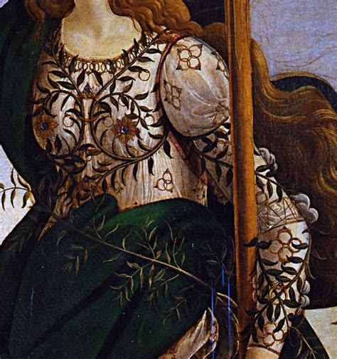 Sandro Botticelli Pallas And The Centaur Detail Uffizien Florenz