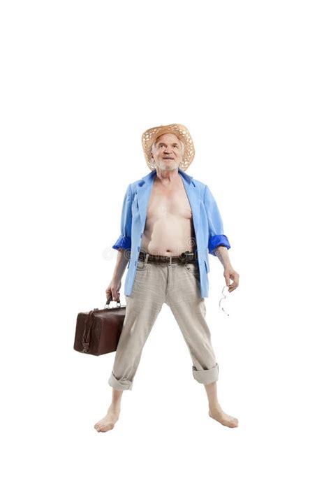 Elderly Naked Man Stock Image Image Of Active Healthy