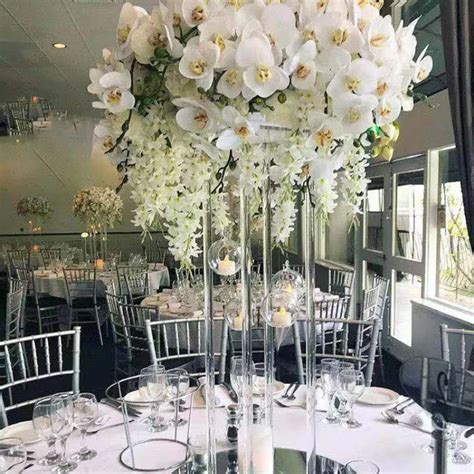 Wedding Acrylic Flower Vase Clear Flower Vase Table Centerpiece