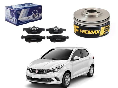 Kit Disco Pastilha Freio Dianteiro Syl Fremax Original Fiat Argo 1 3