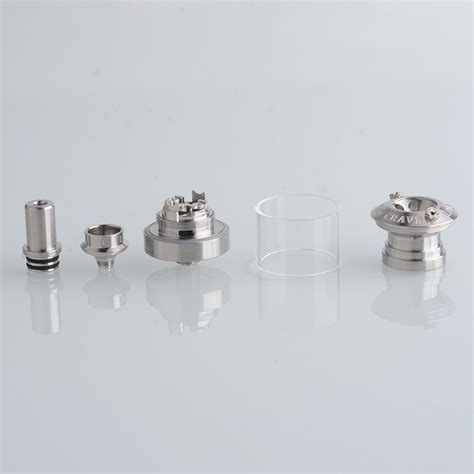 Buy Authentic Steam Crave Mini Robot Tube Mod Mtl Rta Vape Kit Silver