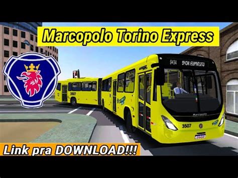 Mod Marcopolo Torino Express Brt Articulado Scania K Ia Fase