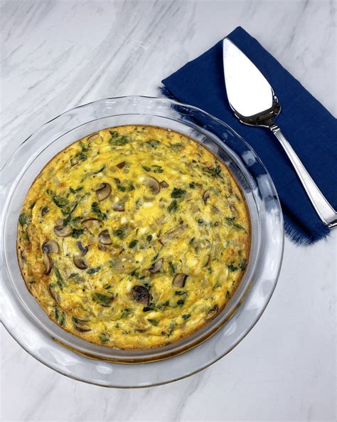 Crustless Spinach Mushroom Quiche Super Safeway