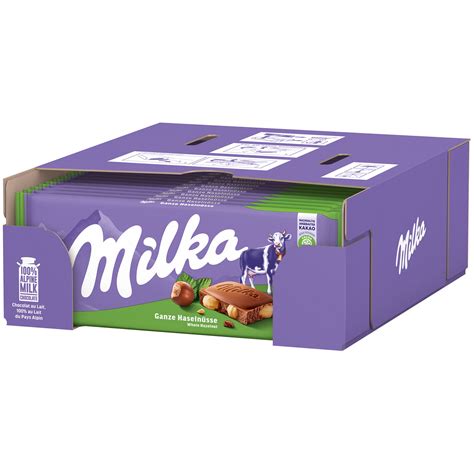 Milka Ganze Haseln Sse G Online Kaufen Im World Of Sweets Shop