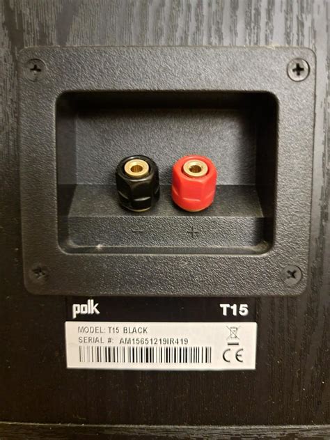 Polk Audio T15 Bookshelf Speakers Audio Soundbars Speakers