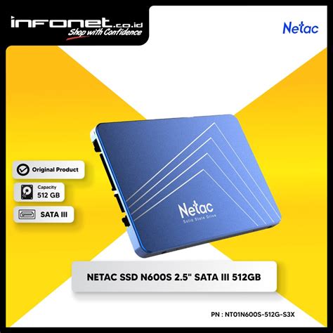 Jual Netac Ssd N S Sata Iii Gb Shopee Indonesia