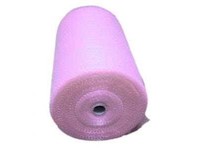 Esd Bubble Wrap Sheet Pink Pe X Mm Elmi