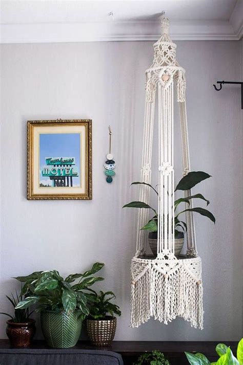 Vintage Macrame Plant Hanger Ideas 27 In 2020 Macrame Plant Hanger