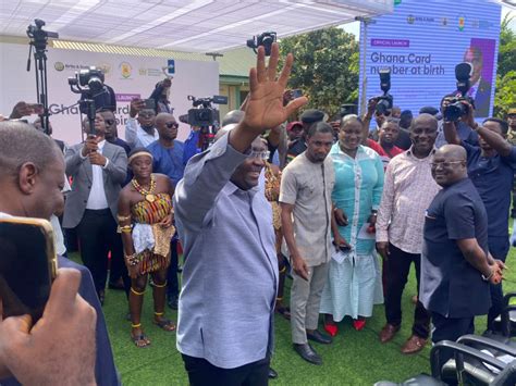 Excitement As Bawumia Is Set To Launch Ghana Card At Birth Today