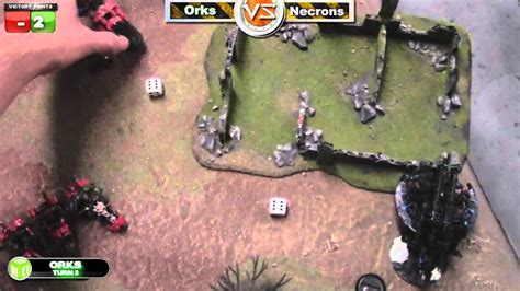 Orks Vs Necrons Warhammer 40k Battle Report Waaagh Batrep Ep 4