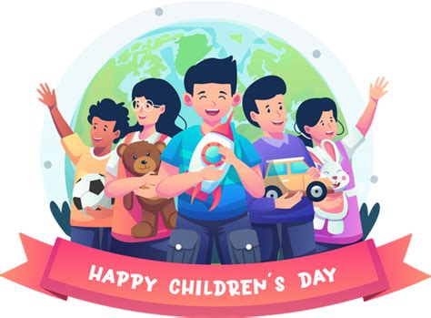 Happy Childrens Day Illustration Free Download People Illustrations