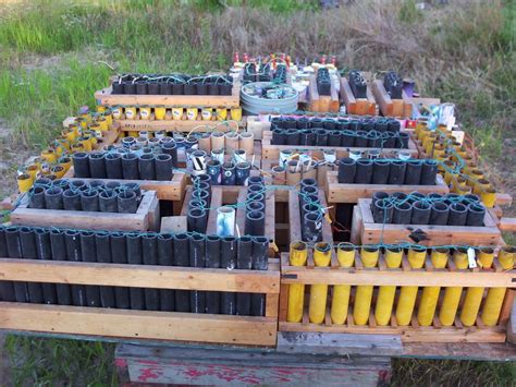 Joshs Mortar Rack Fireworks