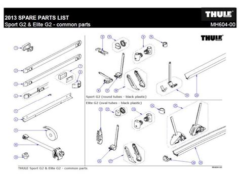 Thule Spare Parts Catalogue | Reviewmotors.co