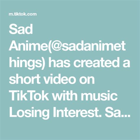 Aesthetic Sad Tiktok Pfp