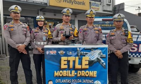 Pengamanan Agenda Pemilu Polda Jateng Siapkan Lima Unit Drone Pengawas