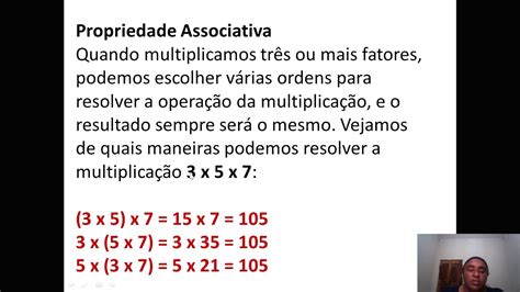 Propriedades Da MultiplicaÇÃo Youtube