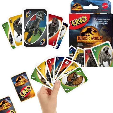 Juego De Cartas Uno Jurassic Park World Cuotas Sin Inter S