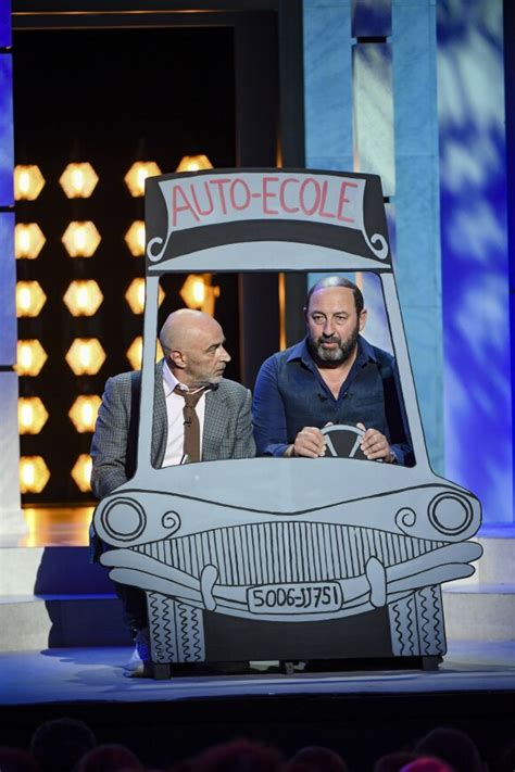 Photo Exclusif Patrick Bosso Et Kad Merad Sketch Le Permis De