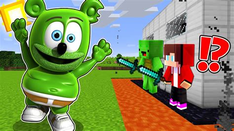 Gummy Bear Contre La Maison La Plus Sécurisée Gameplay Minecraft Par