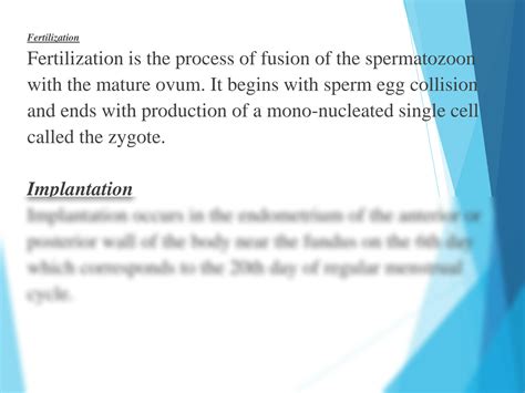 Solution Fertilization And Fetal Development Ppt New Studypool