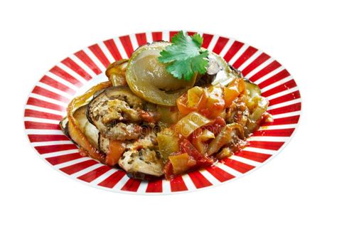 Confit byaldi dish stock photo. Image of lifestyle, zucchini - 111953858