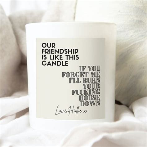 Special Friend Candle Friendship Poem Candle Friendship Etsy Uk