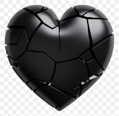 Broken Black Heart Images | Free Photos, PNG Stickers, Wallpapers ... 
