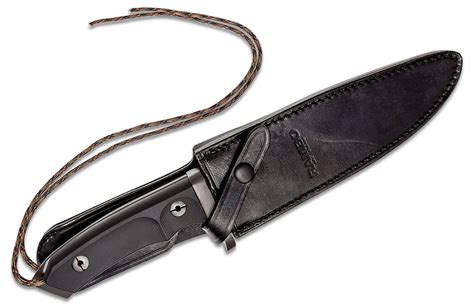 Rambo Last Blood Bowie Two Tone Blade Black G Handles Black