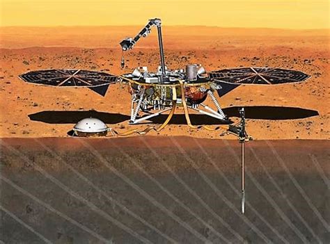 Marte La Sonda Insight Della Nasa Registra Il Primo Sisma