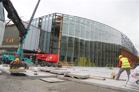 Saint Malo Le Gros œuvre Achevé Sur Le Chantier Du Pôle Culturel