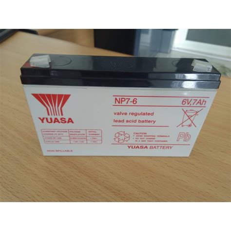 Jual Battery Vrla Aki Kering Baterai Yuasa Np Ah Volt