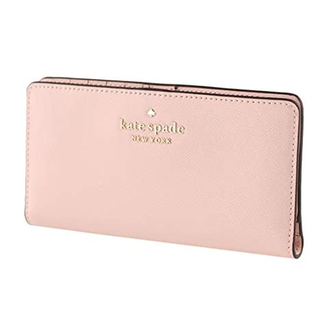 Kate Spade New York Staci Large Slim Bifold Wallet In Chalk Pink