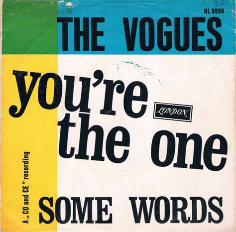 The Vogues Youre The One 1965 Vinyl Discogs