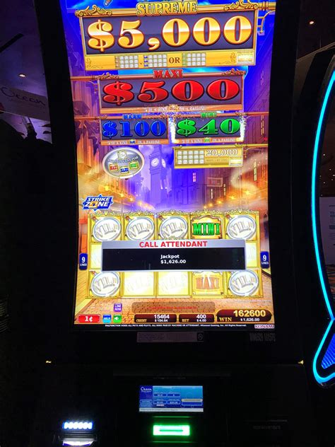 Slot Machines At Ocean Casino Resort Casino