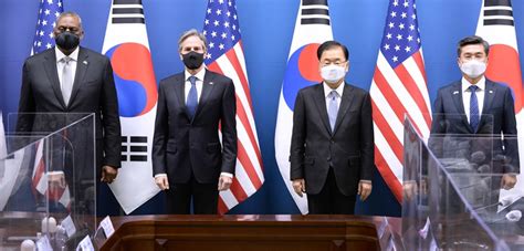 Joint Statement Of The 2021 Republic Of Korea United States Foreign