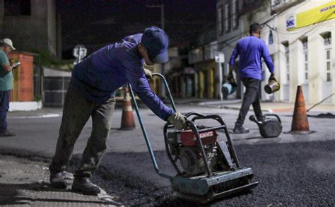 Mais De Mil Toneladas De Asfalto S O Aplicadas Em Ruas Da Capital